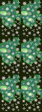 Ev dekoru. Paisley el çizimi elementler. Fantezi çiçekli eskiz deseni, doğal duvar kağıdı, çiçek desenli kıvrımlı illüstrasyon.