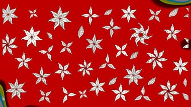 Yumuşak pamuk tasarımı. Raster 'ın taze dokusu. Paketleme, tekstil, duvar kâğıdı için çiçek eskizi. Klasik çiçek desenli. Yumuşak kiremit.