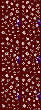 Moda baskıları için zarif bir şablon. Küçük çiçekte güzel bir desen. Kırmızı çiçekli bahar çiçekleri. Motley illüstrasyonu. Küçük renkli çiçekler..