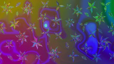 Mor renkli çiçekler. Çiçekli eskiz çizimi. Düz Çiçek Elementleri Tasarımı. Renkli Yaz Teması çizim şablonu.