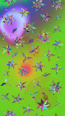 Zarif, parlak ve eskiz yeşil ve mor çiçek desenli tasarım. Sabıka baskıları, bebek kıyafetleri, duvar kâğıtları, paket kutuları vb..