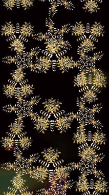 Tomurcukları çiçek olan sevimli bir çiçek deseni. Raster illüstrasyonu. Raster. Eski usul. Eskiz geçmişi. Kumaş, tekstil ve duvar kağıdı baskısı için..