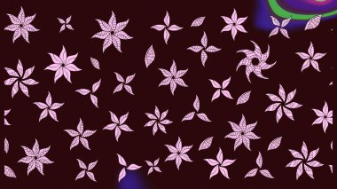 Şekil verilmiş çiçeklerle eskiz deseni. Çiçek deseni duvar kağıdı, desen dolguları ve web sayfası arka planı için kullanılabilir. Süslü zentangle çizim dokusu, soyut çiçeklerle süslenmiş..