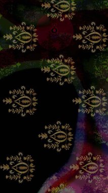 Raster Noel soyut renkli arka plan ve tatlı kar tanesi. Raster illüstrasyonu. Noel Kar Taneleri Arkaplanı. Kar taneleri deseni. Şirin Desen.