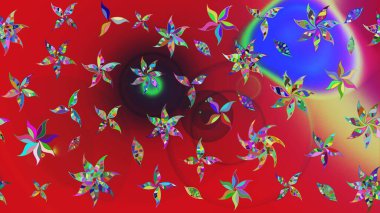 Eski usul küçük çiçekli şirin bir eskiz deseni. Kumaş, duvar kağıdı ve kağıt üzerine baskı yapmak için gelişen arka plan. Moda arka planında parlak buketler. Raster illüstrasyonu.