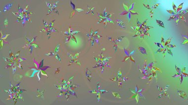 Sketch Colour Spring Theme eskiz kalıbı. Sevimli çiçek raster deseni. Düz Çiçek Elementleri Tasarımı. Gri ve bej renkli çiçekler.