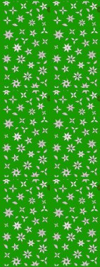 Renkli Bahar Teması eskiz kalıbı. Raster illüstrasyonu. Düz Çiçek Elementleri Tasarımı. Asya tekstil tarzında. Çiçek desenli çizim. Güzel kumaş deseni.