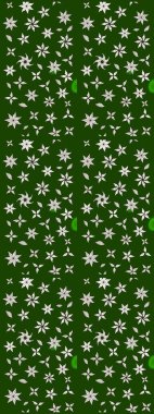 Raster. Güzel suluboya çiçekler, parlak resimler ilham verici yeşil ve nötr çiçek desenli eskiz arka planı.