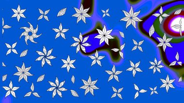 Moda baskısı. Çiçeğin suluboya çizimlerinin mükemmel deseni. Dekorasyon ve tasarım için güzel bir desen. Suluboya desenli çiçek deseni. Ayarlanmış.