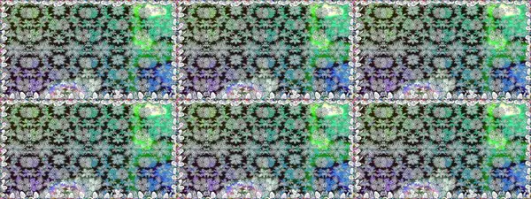 Raster illüstrasyonu. Küçük çiçekteki sevimli çiçek deseni. Gri renkli çiçekler.