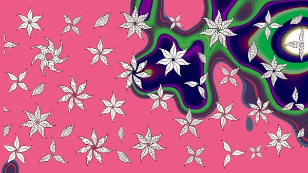 Millefleur 'lar. Tekstil, kumaş, kapaklar, duvar kağıtları, baskı, naylon, koleksiyon defteri, örgü, dekupaj için güzel bir eskiz. Küçük pembe ve nötr çiçeklerle oldukça kaliteli besin torbası deseni..