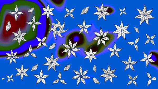 Sabıka fotoğraflarında, bebek kıyafetlerinde, duvar kâğıtlarında, paket kutularında falan kullanılabilir. Zarif, parlak ve eskiz mavi ve nötr çiçek desenli tasarım. Raster..