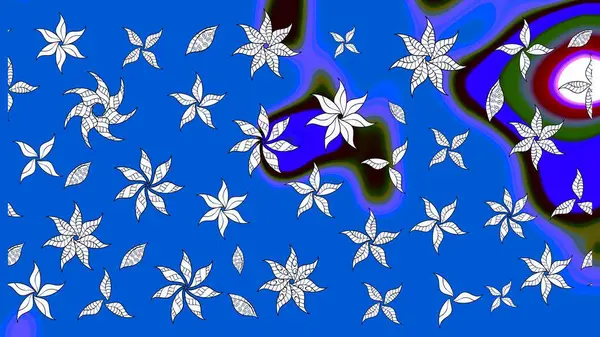 Moda baskısı. Çiçeğin suluboya çizimlerinin mükemmel deseni. Dekorasyon ve tasarım için güzel bir desen. Suluboya desenli çiçek deseni. Ayarlanmış.