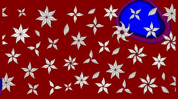 Suluboya etkisi. Organik elementler. Raster deseni. Botanik çizim deseni.