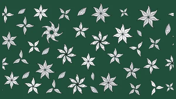 Parmak izi, kumaş, duvar kâğıdı, tekstil için raster dokusu. Renkli grunge soyut arka planda yakut yeşil ve nötr çiçeklerle gelişir. Nakış desenli çiçek deseni..