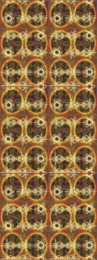 Retro tarzı, kış elementleri. Son moda kar taneleri ve elementler onun kartlarını gösteriyor. Kar taneleri tasarımı. Modern soyut tasarım posteri, kapak, kahverengi, sarı ve turuncu renkli kart tasarımı.