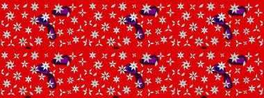 Çocuk stili. Renkli Bahar Teması eskiz kalıbı. Düz Çiçek Elementleri Tasarımı. Çiçekli çizim raster arkaplanı.