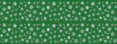 Renkli Bahar Teması eskiz kalıbı. Karalama çiçeği. Zentangle soyut çiçekleri. Raster illüstrasyonu. Düz Çiçek Elementleri Tasarımı. Şirin kumaş deseni.