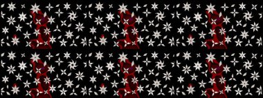 Raster Henna dövme stili. Tekstil, tebrik kartı, boyama kitabı, telefon kılıfı baskısı için kullanılabilir. Etnik Mandala süsü. Hint çiçekli desenli şal desenli..