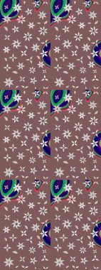 Süslü zentangle çizim dokusu, soyut çiçeklerle süslenmiş. Çiçek deseni duvar kağıdı, desen dolguları ve web sayfası arka planı için kullanılabilir. Şekillendirilmiş çiçekli çizim deseni.