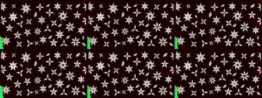 Tekstil, kumaş, kapaklar, duvar kağıtları, baskı, naylon, koleksiyon defteri, örgü, dekupaj için güzel bir eskiz. Küçük siyah ve nötr çiçeklerle oldukça kaliteli besin torbası deseni.