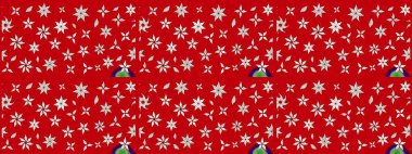 Kırmızı ve nötr renklerde çiçekler. Raster düz çiçek çizim deseni. Tasarım hediye paketi, tebrik kartları, posterler ve afiş tasarımı.