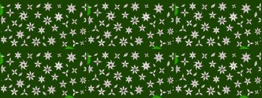 Tekstil için figür. Poster ya da kapak için arka plan. Yapraklı çizim şekli. Davetiye ve kartpostal tasarımı için dekoratif çiçek unsurları. Sevimli zarif çiçekler Raster illüstrasyonu.