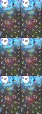 Eskiz Vintage Çiçek Deseni. Raster Kalça dokusu deseni.