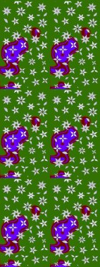 Raster güzel bir çiçek deseni çizmiş. Tatil havası. Bahar mevsimi. Nazik romantik baskı.