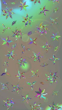 Gri ve bej renkli çiçekler. Nazik, narin çiçek arkaplanı. Raster çiçek desenli ve çiçekli..