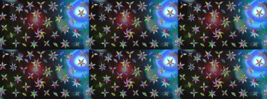 Çiçekli el çizimi çizimi deseni. Modern gelişim, gri ve mavi raster arka plan duvar kâğıdı illüstrasyonu, klasik çizgi çizgisi, desenli desenli çiçekler, çiçekli süsler..