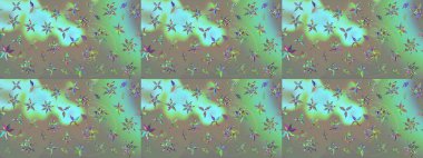 Şekil verilmiş çiçeklerle eskiz deseni. Süslü zentangle çizim dokusu, soyut çiçeklerle süslenmiş. Çiçek deseni duvar kağıdı, şablon dolguları ve web sayfası arkaplanı için kullanılabilir.