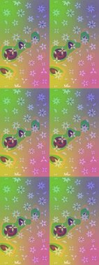 Soyut etnik raster çizim kalıbı. Kabile sanatı boho baskısı, klasik çiçek arkaplanı. Arkaplan dokusu, duvar kağıdı, yeşil ve nötr renklerde çiçek teması.