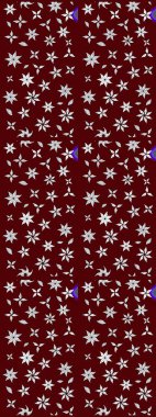 Raster deseni. Küçük çiçekte güzel bir çiçek deseni var. Çiçekli çiçek deseni, suluboya..