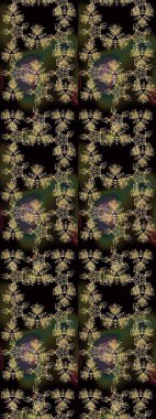 Süslü zentangle çizim dokusu, soyut çiçeklerle süslenmiş. Çiçek deseni duvar kağıdı, desen dolguları ve web sayfası arka planı için kullanılabilir. Şekillendirilmiş çiçekli çizim deseni.