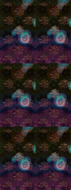 Raster Moda kumaş deseni. Çizgi çizimi kalıbı. Şirin çiçekler..