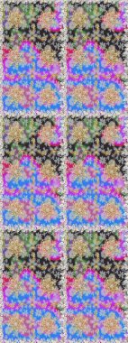 Gri renkli ve altın elementli altın desenli. Geleneksel klasik altın desen. Raster oryantal süs. Barok tarzında kusursuz bir doğulu süsü..