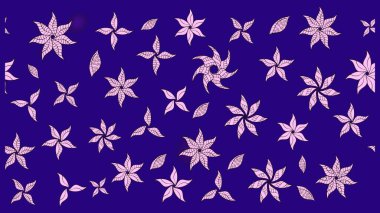 Raster illüstrasyonu. Eski usul küçük çiçekli şirin bir eskiz deseni. Moda arka planında parlak buketler. Kumaş, duvar kâğıdı ve kağıda yazdırmak için gelişen arkaplan.