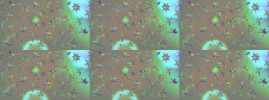 Suluboya desenli çiçek deseni. Dekorasyon ve tasarım için güzel bir desen. Moda baskısı. Çiçeğin suluboya çizimlerinin mükemmel deseni. Ayarlanmış.