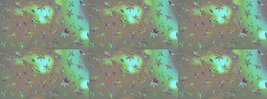 Çiçekli yumuşak bir eskiz şekli. Raster çiçekleri klasik tarzda çizilmiş. Gri ve yeşil renklerde bahar çiçekleri. Raster illüstrasyonu.