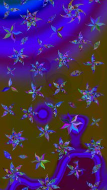 Tekstil, duvar kâğıdı, kapaklar, yüzey, baskı, hediye paketi, hatıra defteri, dekupaj. Taşralı şıklığı. Özgürlük stili Millefleur 'lar. Küçük yabani çiçeklerdeki halk modelini çiz..