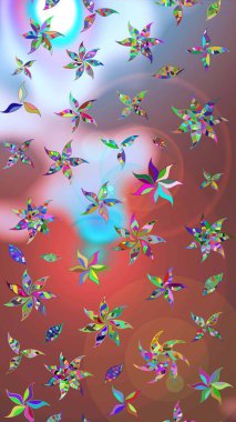 Klasik tropikal doğal elementlerin suluboya seti. Egzotik çiçekler, kahverengi renklerde botanik, parlak, klasik bir doğa. Raster illüstrasyonu.