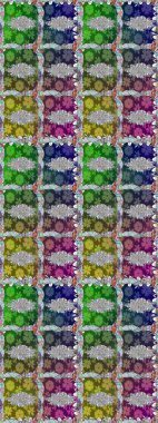 Raster illustration. For print on fabric, textiles, wallpaper. Cute floral pattern with buds chamomile flowers. Vintage retro style. Seamless background. Miles Fleur, ditsy ornament.