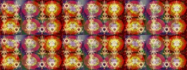 Kar tanesi süsleme deseni. Kar taneleri deseni. Arkaplanda soyut kar taneleri olan düz tasarım. Kar taneleri arka planda. Raster illüstrasyonu.