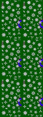 Parlak çiçekli kolaj çiçekleri yeşil ve nötr. Çiçek tasarımı için inanılmaz bir kolaj cenneti tarzı. Çiçekli zambaklar eskiz arka planı.