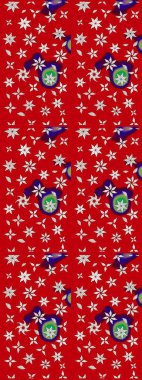 Kızılderili desenli desenli desenli şal deseni. Raster Henna dövme stili. Etnik Mandala süsü. Tekstil, tebrik kartı, boyama kitabı, telefon kılıfı baskısı için kullanılabilir.