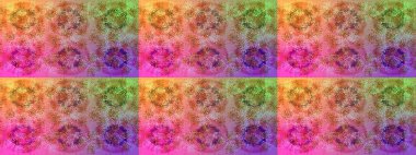 Kar tanesi rengarenk desen. Raster illüstrasyonu. Soyut kar taneleri arkaplanda izole edilmiş düz dizayn. Kar taneleri deseni. Raster kar taneleri arkaplanı.