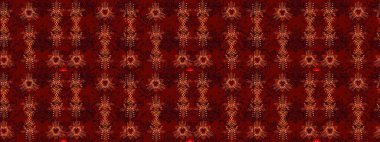 Renkli arka planda izole tatlı kar taneleri. Soyut kış kırmızı, siyah ve kahverengi süslemeleri. Güzel kar tanesi. Yuvarlak raster kar tanesi. Raster illüstrasyonu.