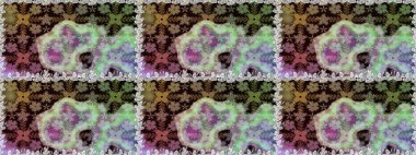 Raster illüstrasyonunda kusursuz çiçek deseni. Suluboya tarzında nötr renkler üzerine çiçekler.