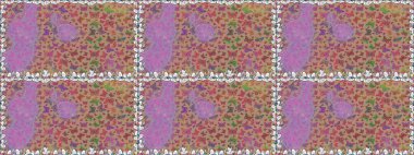 Tekrarlanan karalamalar. Bej ve nötr bir arkaplanda el çizimi. Mistik, semboller. Kusursuz renk çizimi deseni.